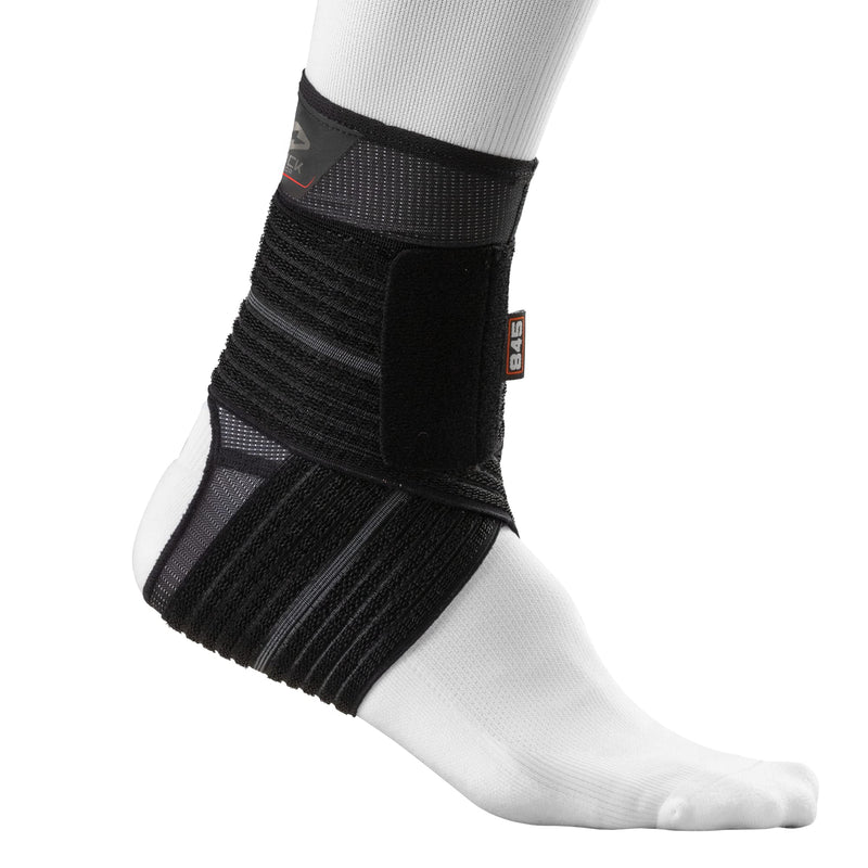 Shock Doctor Ankle Sleeve with Compression Wrap Support Medium Black - BeesActive Australia