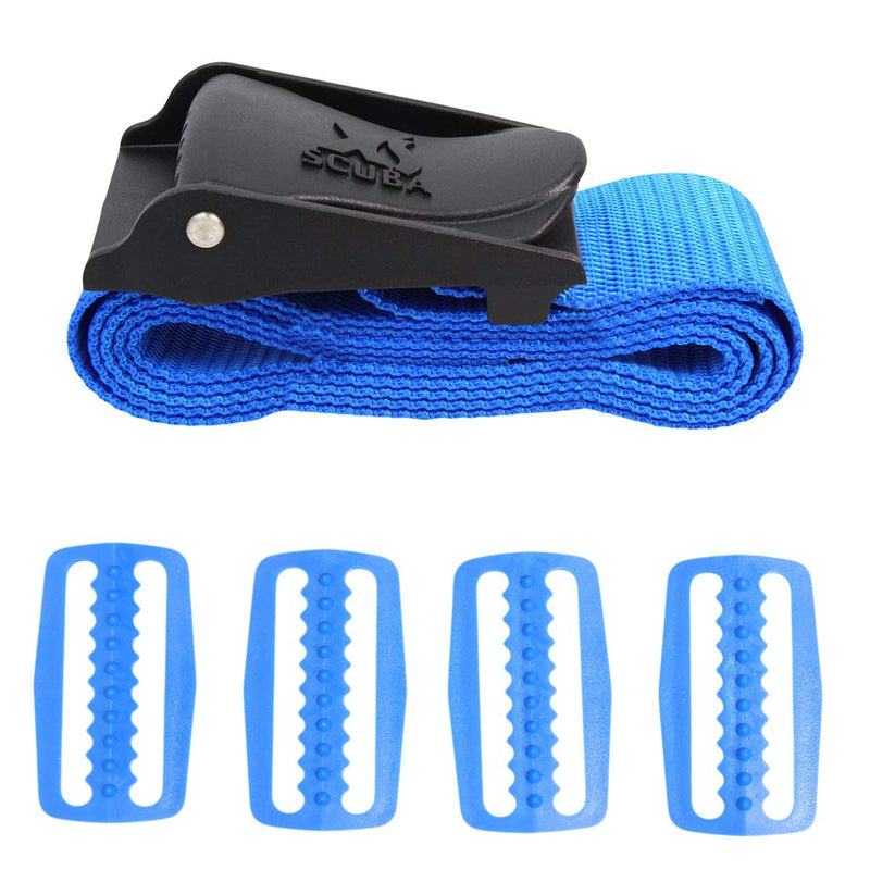 XS Scuba Clear-Path Weight Belt - X-Large Blue