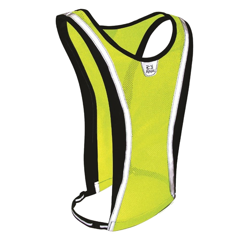 Amphipod Luminous-Lite Reflective Vest for Running, Cycling & Walking, High-Visibility Safety Vest for Low-Light Conditions for Men & Women - Yellow - OSFM - BeesActive Australia