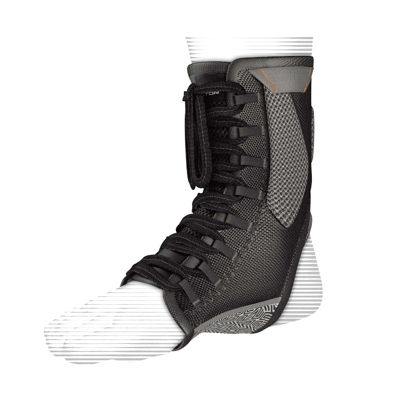 Shock Doctor 849 Ultra Gel Lace Up Ankle Support Black Medium