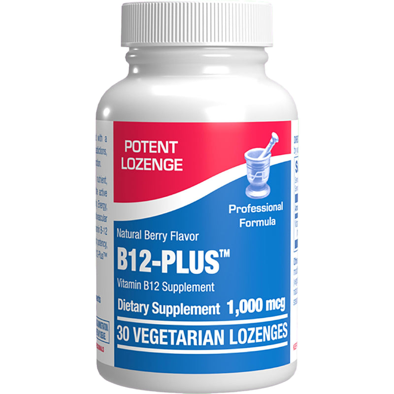 Vitamin B12 Methylcobalamin 1000 mcg - Clinical Formula Methyl B12 Sublingual 1000 mcg Tasty Lozenges for Energy Eye Nerve and Brain Support for Men and Women - 30 Count (Berry Flavor)
