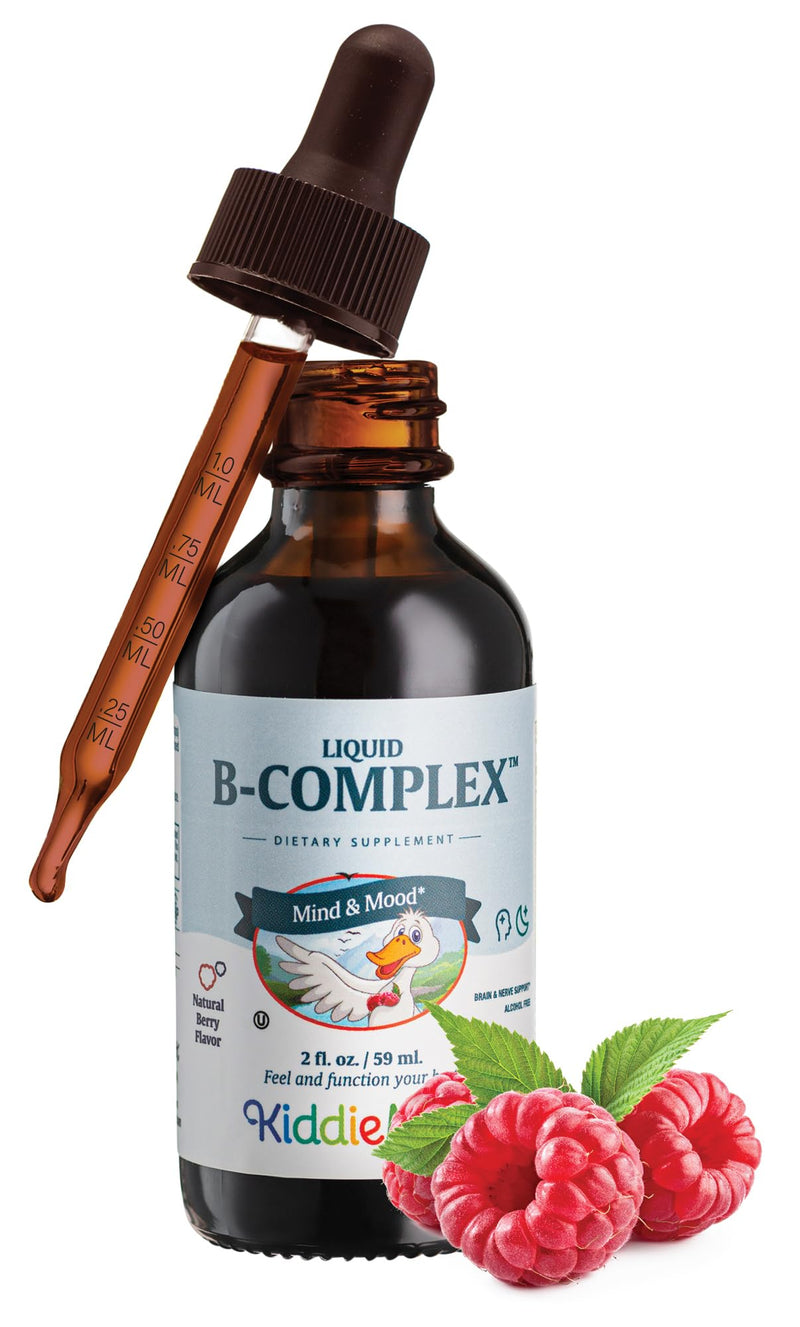 Maxi Health Liquid Vitamin B Complex – 9 Essential B Vitamins Including B1 B6 B12 Drops – Supports Energy, Brain Function, & Immune Function Raspberry Kosher, 2 fl. oz. | Kosher | Liquid B Complex | 9 B Vitamins, Raspberry | Energy, Brain & Immune Supp...