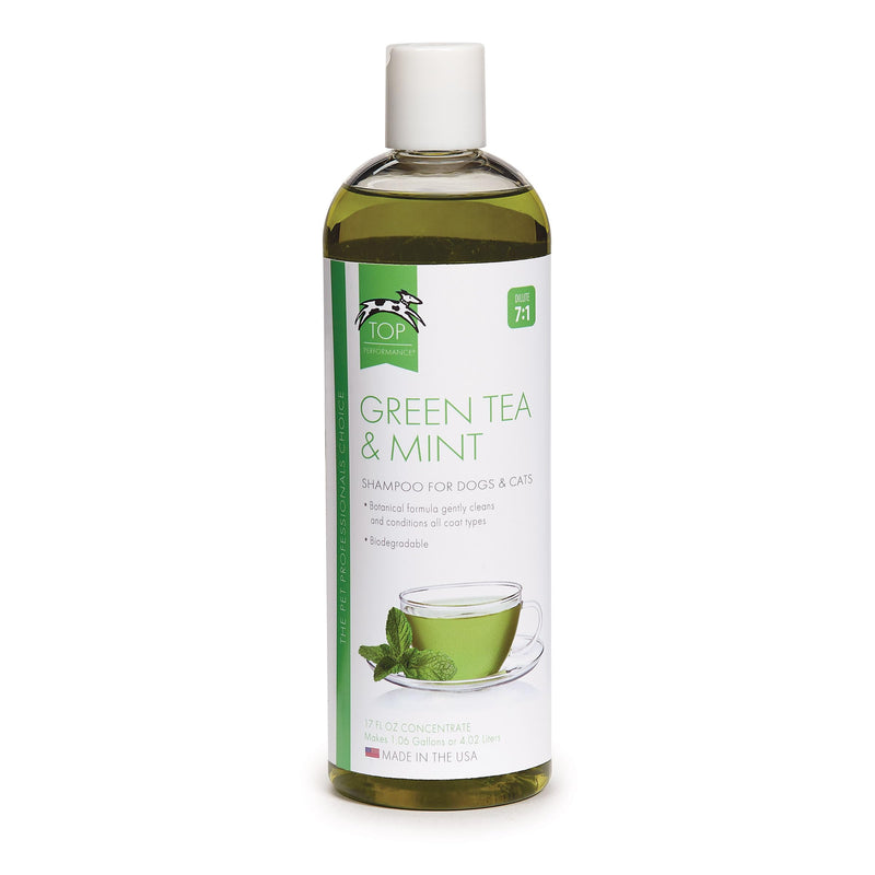 Top Performance Green Tea and Mint Shampoo for Puppies and Kittens – Natural Shampoo to Safely Bathe Young Pets, 17 Oz. 17 Ounce - BeesActive Australia