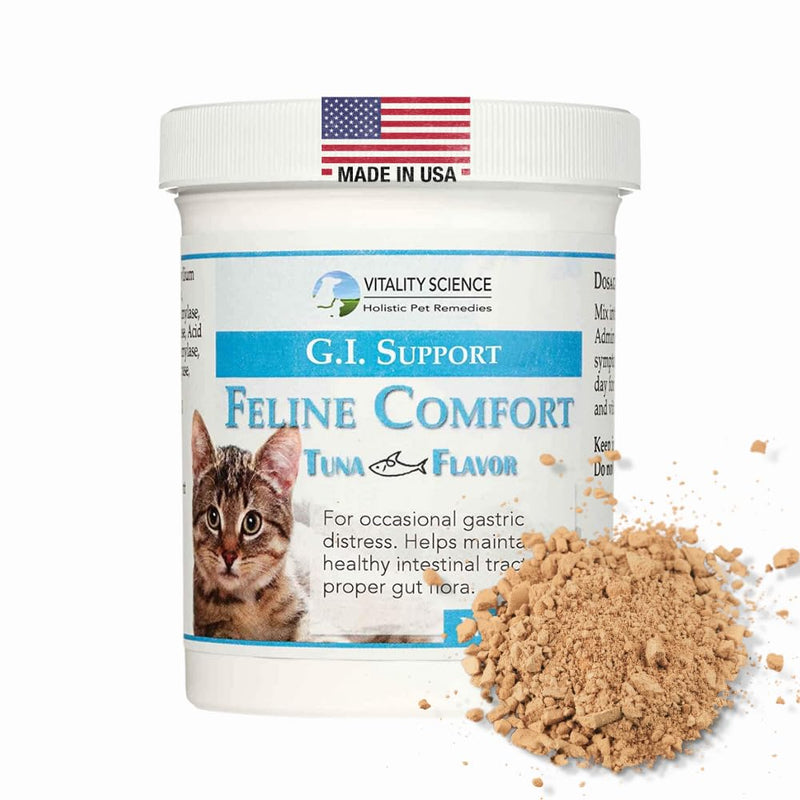 Feline Comfort for Cats | Maintains a Healthy Intestinal Tract and Proper Gut Flora | Restores Gastric Stability | for Vomiting and Diarrhea | 100% Additive Free (Seafood, 98g) Seafood - BeesActive Australia