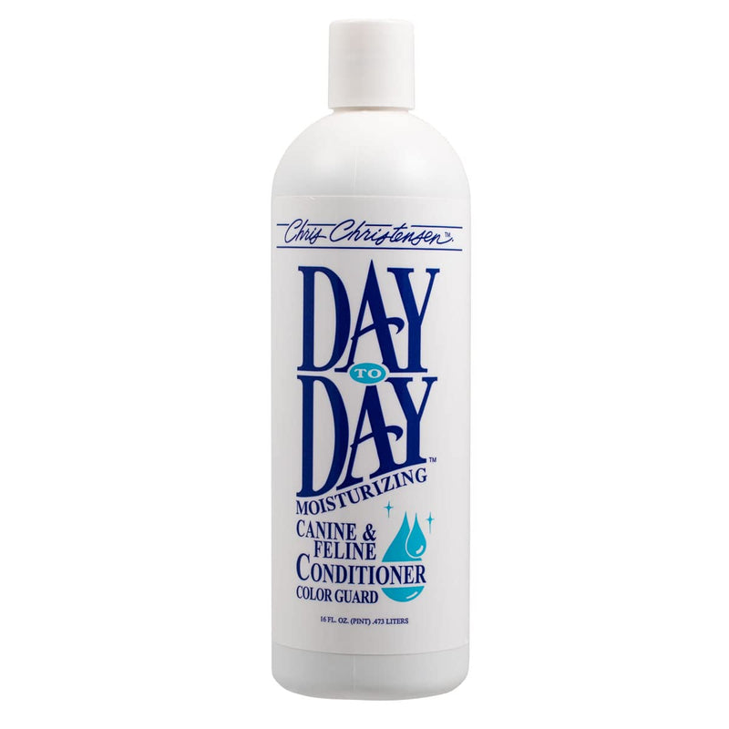 Chris Christensen Day to Day Ultra Concentrated Dog Conditioner, Makes up to 8 Bottles, Groom Like a Professional, Moisturizing, All Coat Types, for Daily Use, Made in USA, 16oz 16 oz. - BeesActive Australia