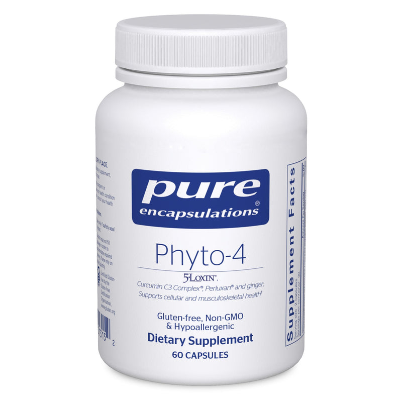 Pure Encapsulations Phyto-4, 60 Capsules | Supports Immune, Cellular and Tissue Health*, Hypoallergenic Supplement, Immune & Tissue Health 60 Count (Pack of 1)