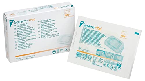 3M™ Tegaderm™ +Pad Film Dressing with Non-Adherent Pad, 3586
