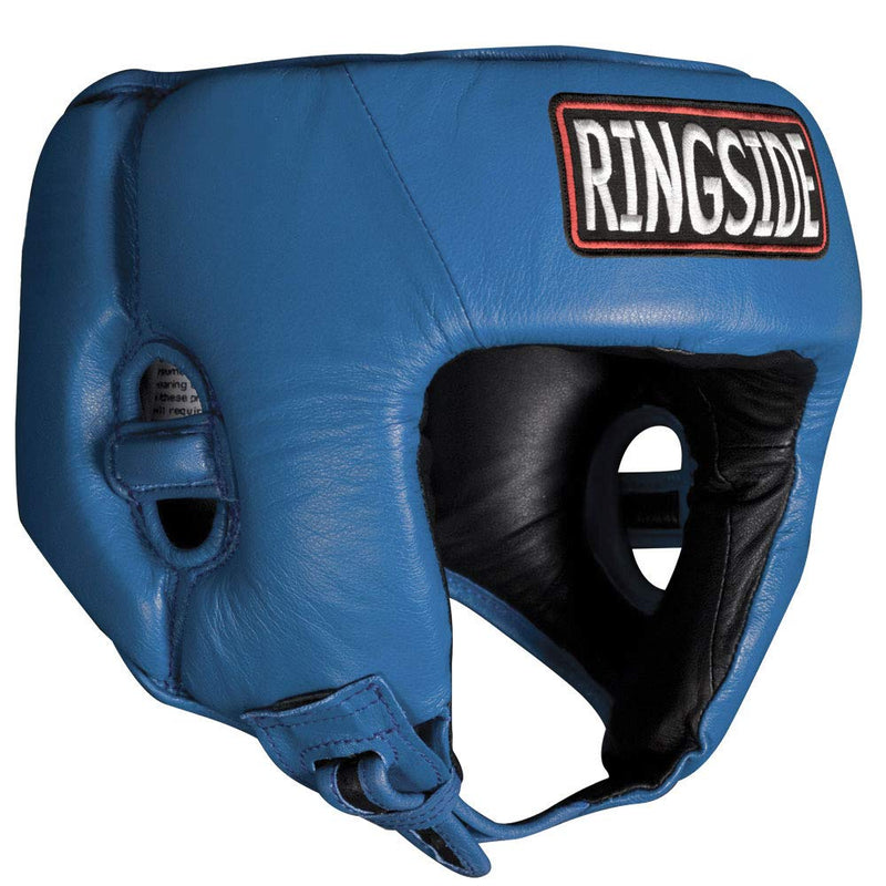 Ringside Competition-Like Boxing Headgear Without Cheeks Large Blue - BeesActive Australia