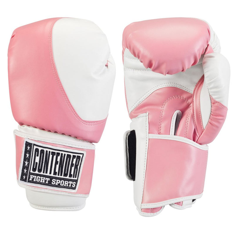 Contender Fight Sports Fitness Bag Gloves Pink Medium
