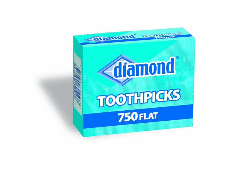Diamond Flat Toothpicks 750ct - BeesActive Australia