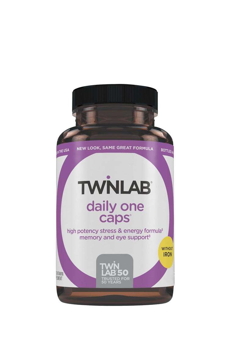 Twinlab Daily One without Iron and with Florglo, 60 Count
