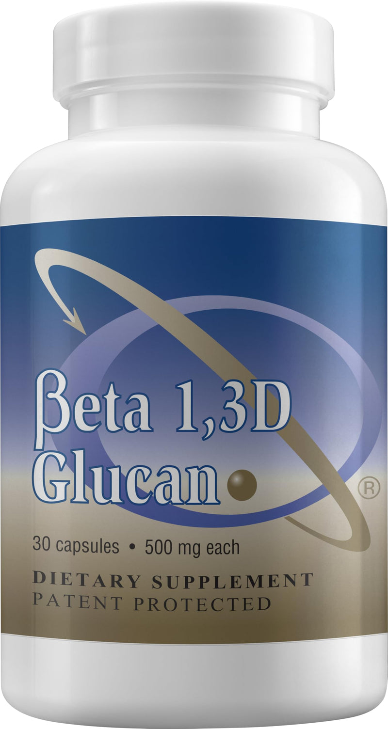 Transfer Point Beta 1,3D Glucan 500 mg, 30 Capsules | Immune support, yeast-derived, 30-day supply, pet-safe, Non-GMO, vegan, highest purity 30 Count (Pack of 1)