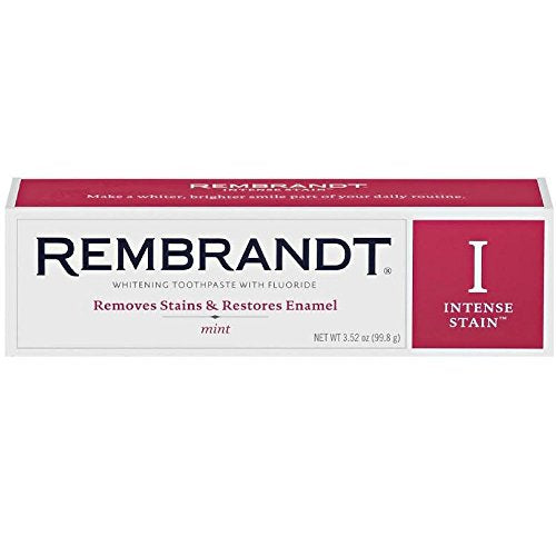 Rembrandt Intense Stain Whitening Toothpaste With Fluoride3 oz(3 Packs)
