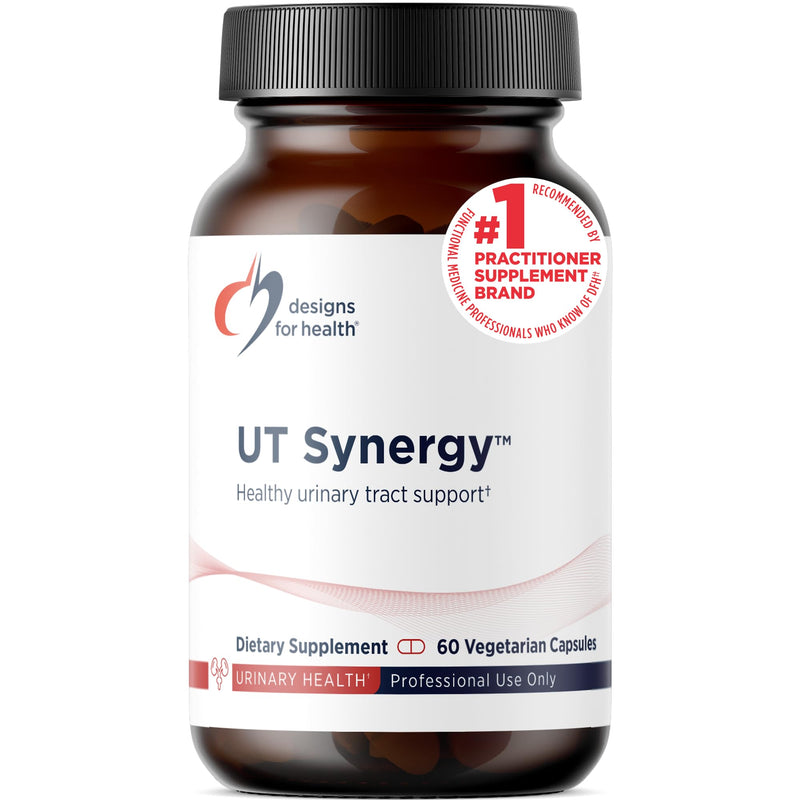 Designs for Health UT Synergy - 500mg D-Mannose with Horsetail, Nettle, Hibiscus + Bearberry Leaf - Healthy Urinary Tract Support - Non-GMO + Gluten-Free Supplement (60 Capsules) Standard Packaging
