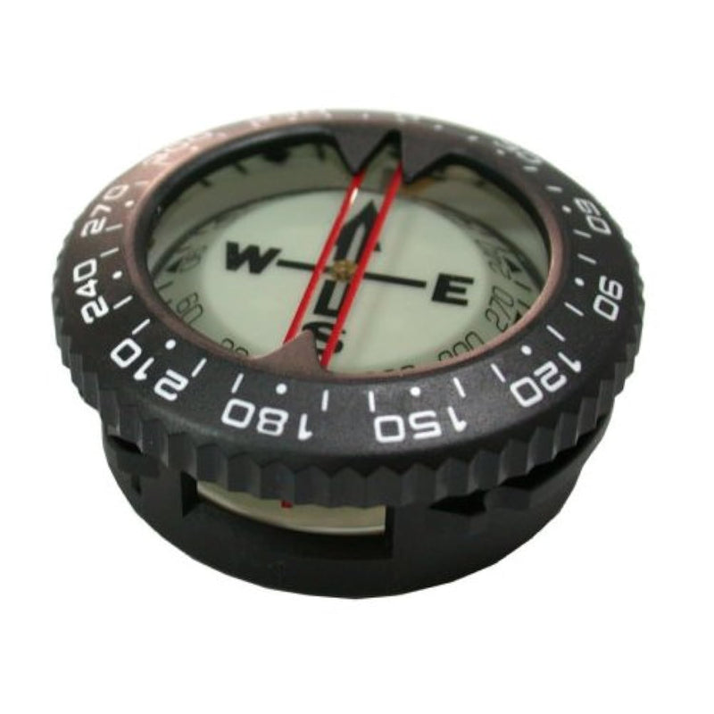 Scuba Choice Diving Compass Module - Glow in the Dark, Aluminum, 80M Max Depth, Portable, 25° Tilt, Compact & Durable - Reliable Underwater Navigation, Gear Divers, Marine Navigation Tool - BeesActive Australia