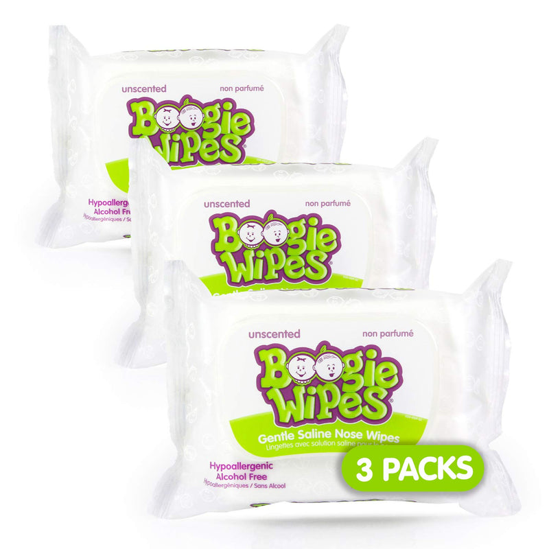 Eleeo Unscented Alcohol-Free Boogie Wipes with Aloe - 30 Count (3 Pack) - BeesActive Australia