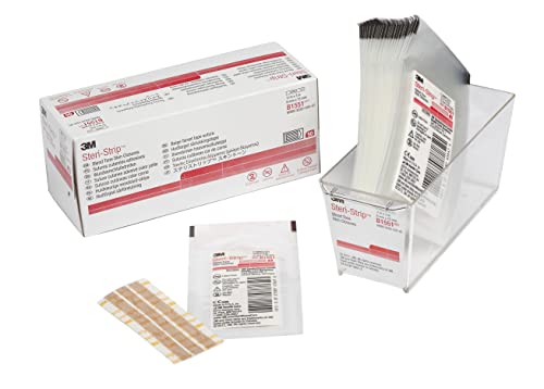 3M™ Steri-Strip™ Blend Tone Skin Closures, B1551, 1/4 in x 3 in, 50 Bag/Carton, 4 Carton/Case