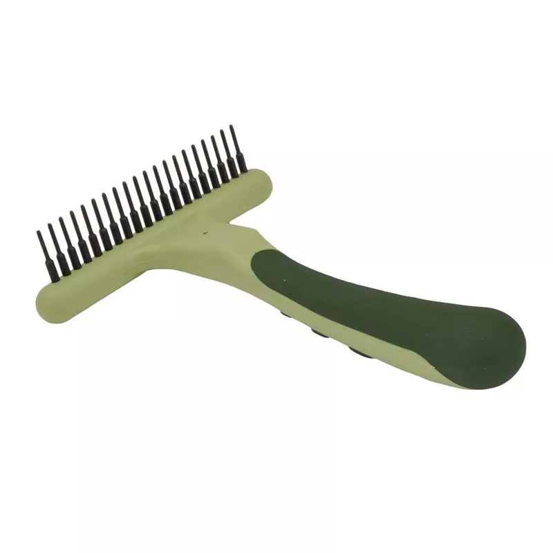 Coastal Pet Safari Dog Single Row Undercoat Rake - Dog Grooming Rake - Gentle Dematting Comb for Dogs - Effective Deshedding Comb - Pet Grooming Tools - Single Row Medium-Large - BeesActive Australia