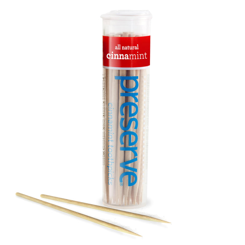Preserve Flavored Toothpicks, Cinnamint, 35 Toothpicks, 1 Count - BeesActive Australia