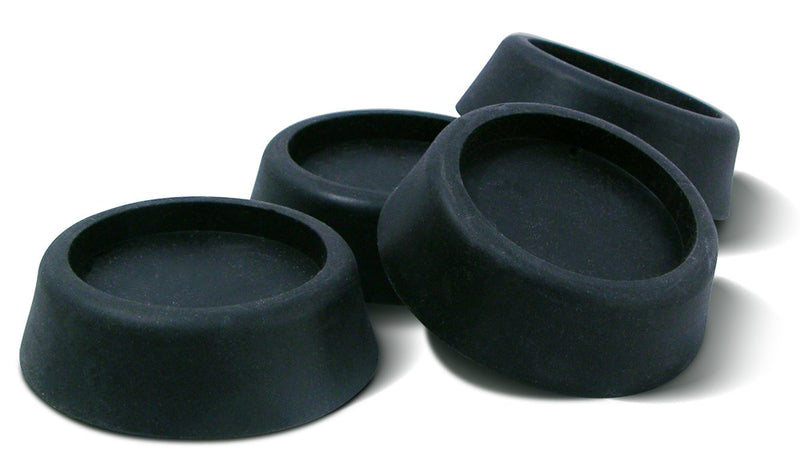 Ideaworks JB6368 Washing Machine Anti-Vibration Pads, 1-pack, Black, 4 Count - BeesActive Australia