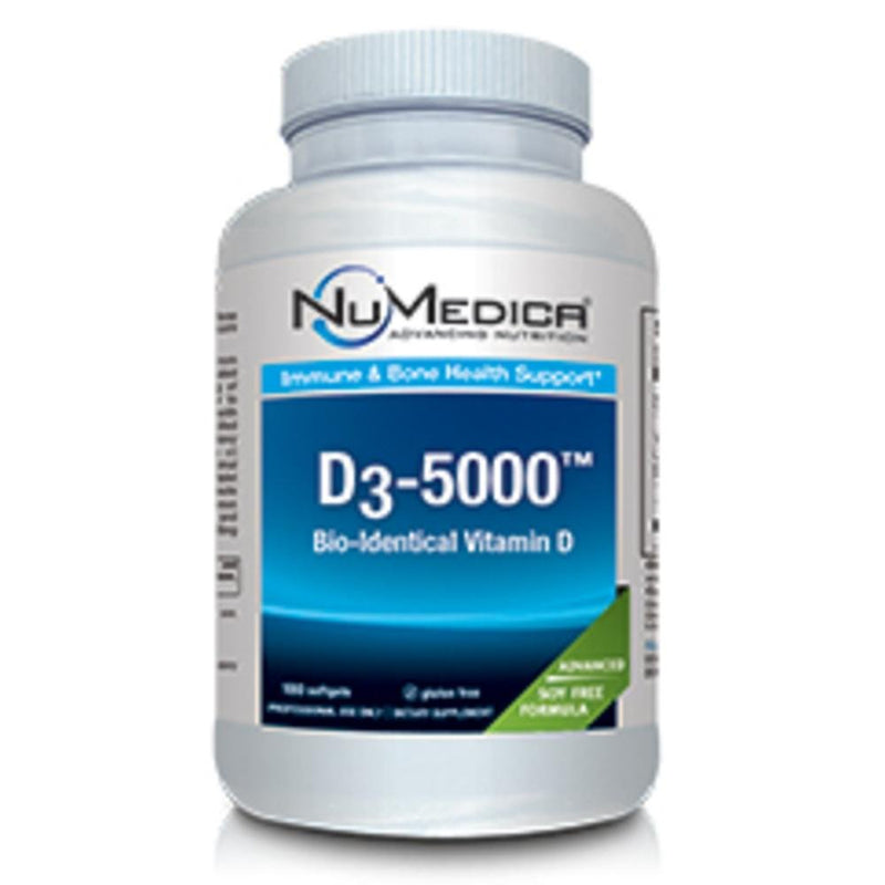 Numedica - D3 5000 Large - Vitamin D3-180 softgels Standard Packaging