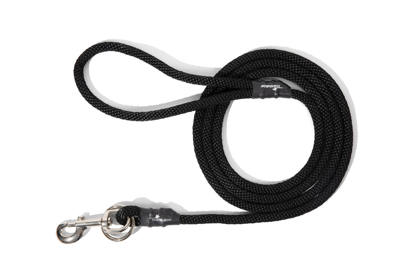 The Walkie No Pull Dog Leash - Gentle, Effective, Encourages Loose Leash Walking - Made in USA - Black - Size Large for Dogs 25 lbs – 150 lbs l - BeesActive Australia