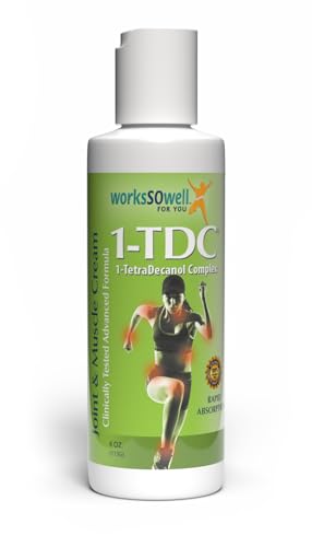 1-TDC Joint & Muscle Relief Cream - Use On Back, Knee, Neck, Shoulder, Hip - Soothes Stiff Joints, Muscles, and Injuries in 5-10 Minutes - Relaxer - 4 oz 4 Ounce (Pack of 1)