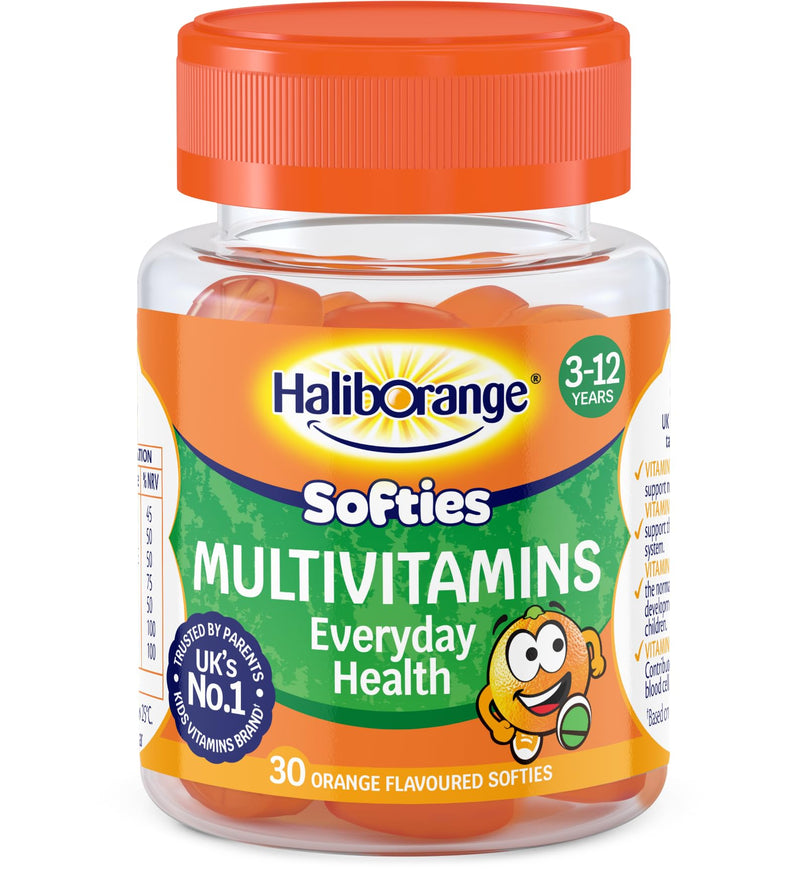 Haliborange Orange Multivitamin Softies 30 Capsule