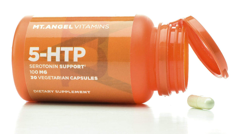 Mt. Angel Vitamins - 5-HTP, Serotonin Support (60 Vegetarian Capsules)