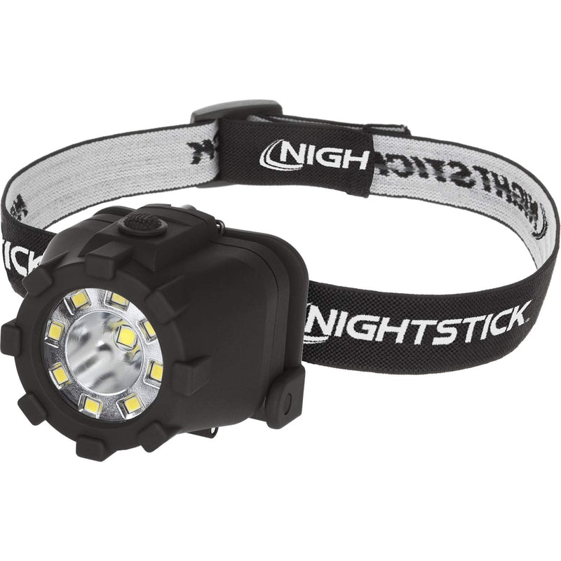 Nightstick NSP-4604B Dual-Light Headlamp, Black 100 Lumens