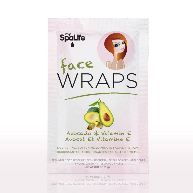 SpaLife Avocado Skin Treatment Mask, 0.81 Ounce, Soothing and Gentle
