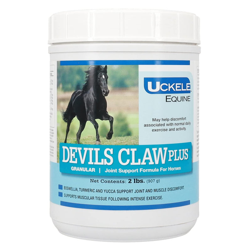 Uckele Devils Claw Plus Horse Supplement - Equine Vitamin & Mineral Supplement - 2 pound (lb) 2lb