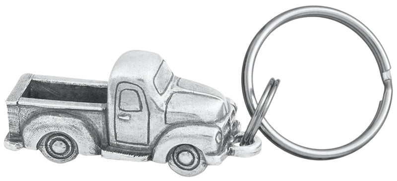 DANFORTH Pickup Truck Keyring, Handcrafted Pewter - 2” Wide and ¾” Tall, Made In USA - BeesActive Australia