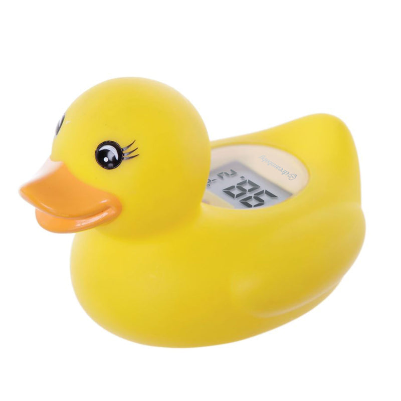 Dreambaby Duck Baby Bath Thermometer – Instant Results, Digital Water & Room Temp Reader – Fun Floating Toy for Newborns 1 Count (Pack of 1)