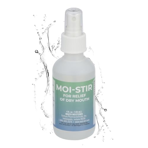 Moi-Stir Oral Moistener Spray for Dry Mouth, 4 oz