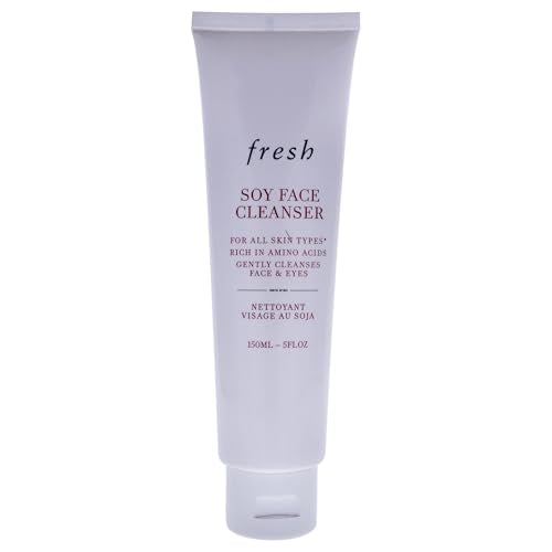 Fresh Cleanser, 150ml Soy Face Cleanser for Women Clean, fresh, lightly herbal—subtle and not overpowering; dissipates after rinsing. 5 Fl Oz (Pack of 1)