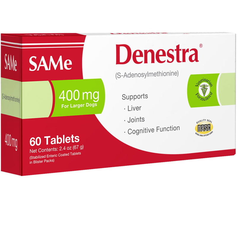 Same for Dogs - S-Adenosyl-L-Methionine - Liver, Joint and Cognitive Support for Large Dogs - Vet Approved - 400 mg - 60 Tablets - PawsPlanet Australia