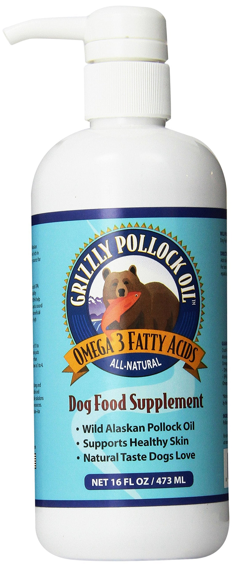 Oil Dog Food Supplement, 16 Ounce 16-Ounce - PawsPlanet Australia