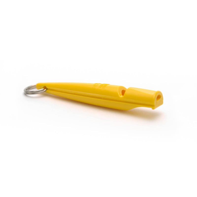| Dog Training Whistle Number 210.5 High Pitch, Single Note | Good Sound Quality, Weather-Proof Whistles | Designed and Made in The UK (Yellow) Yellow - BeesActive Australia