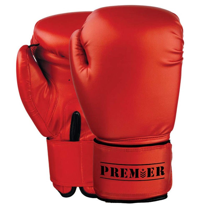Revgear Premier Boxing Gloves Red Regular