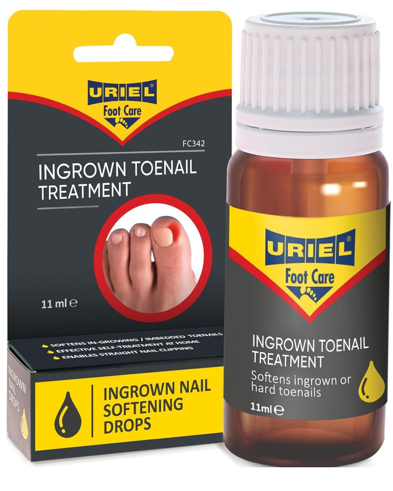 URIEL UPGRADED Ingrown Toenail Treatment, Ingrown Toenail Removal Kit, Ingrown Toenail Corrector, Ingrown Nail Kit Ingrown Toenail Tool 11 ml 0.37 Fl Oz (Pack of 1)
