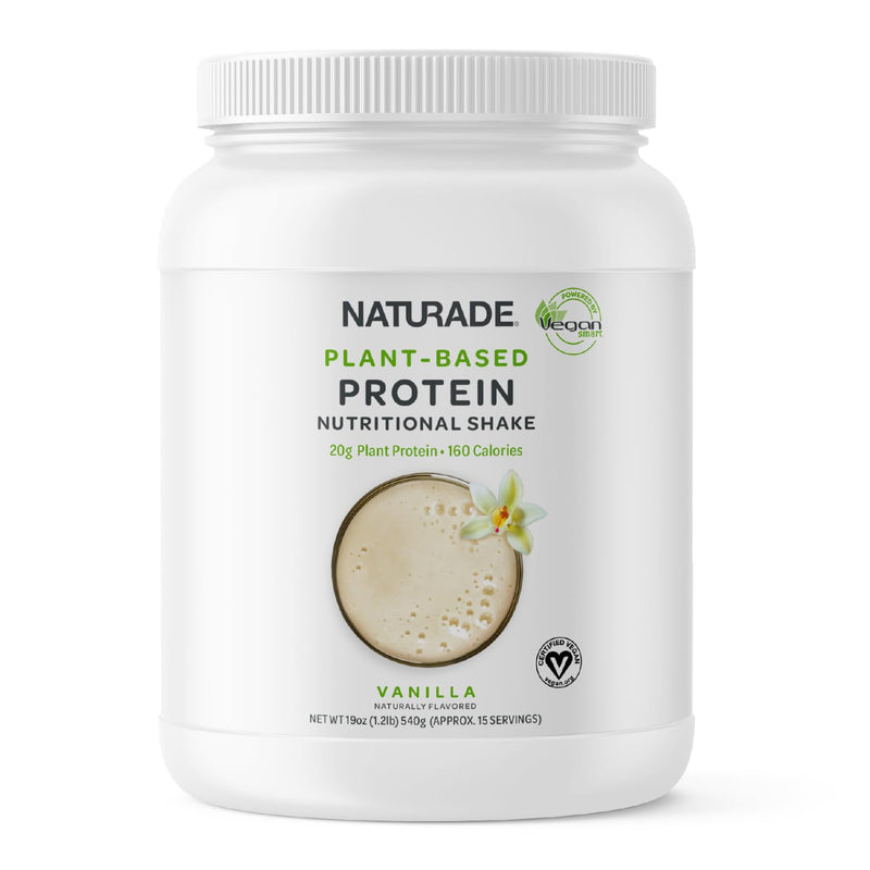 Naturade 20g of Protein Powder - Gluten Free, Dairy & Soy Free, Non-GMO, No Cholesterol - Recovery w/Amino Acids - Vanilla (15 Servings) 1.19 Pound (Pack of 1)