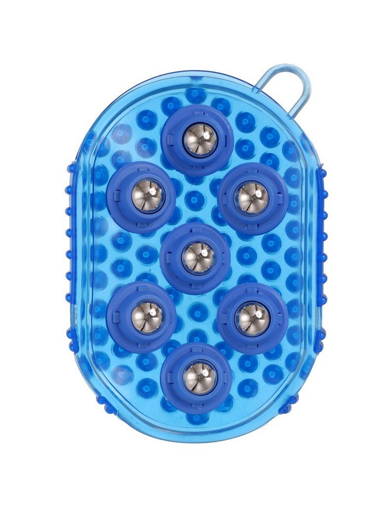 Tough-1 Rubber Jelly Massage Mitt Blue - BeesActive Australia