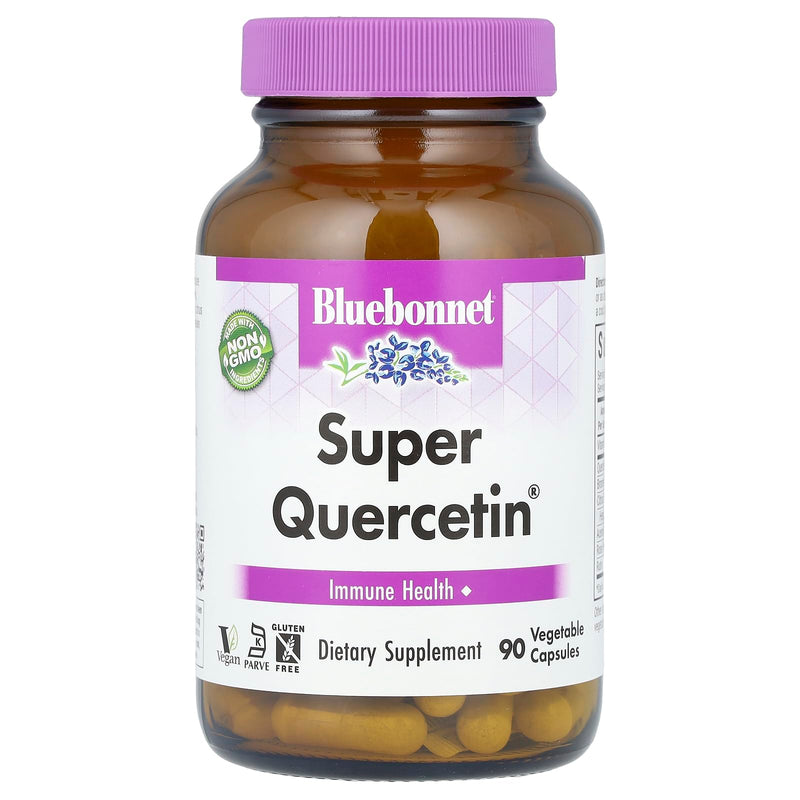 BlueBonnet Super Quercetin Vitamin C Supplement, 90 Capsules