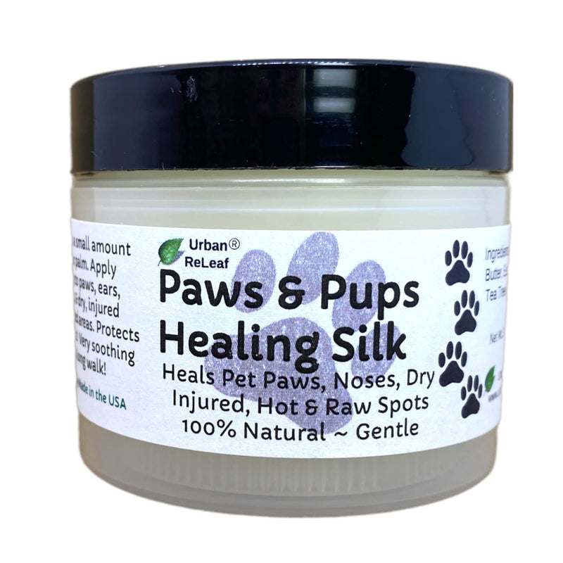 Urban ReLeaf Paws & Pups Silk Dog Salve 2 Ounce (Pack of 1)