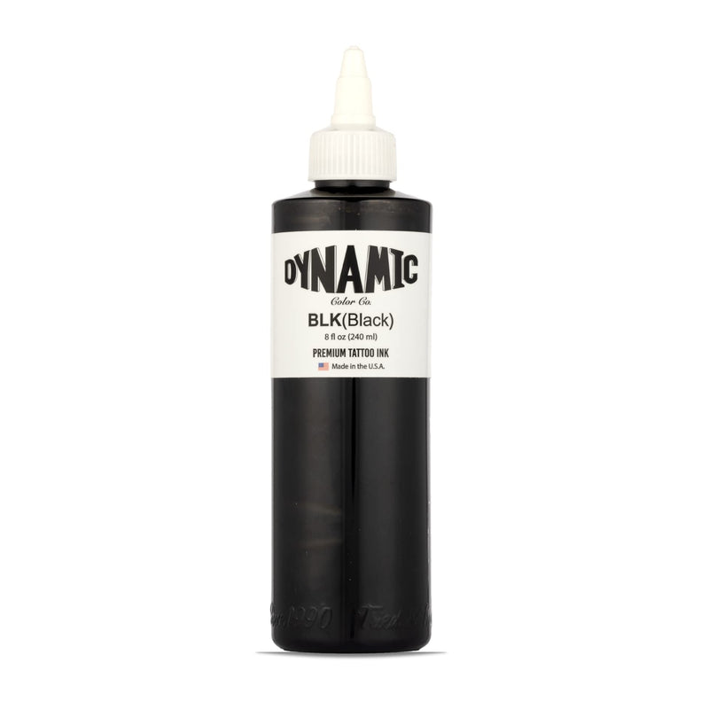 Dynamic Color Co Black Ink 8oz Bottle 8 fl oz