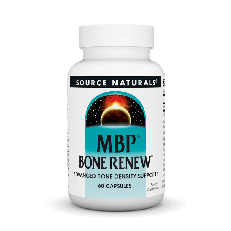 Source Naturals, MBP Bone Renew - 60 Capsules | Milk Protein For Advanced Density Support