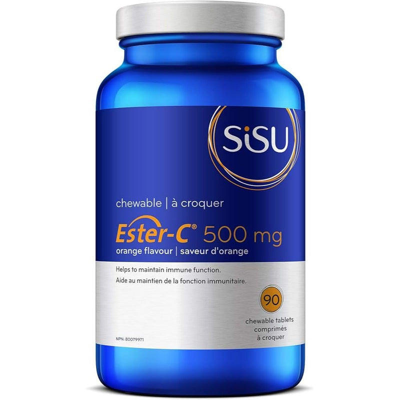 Sisu Ester C 500Mg Orange Chew, 90 CT