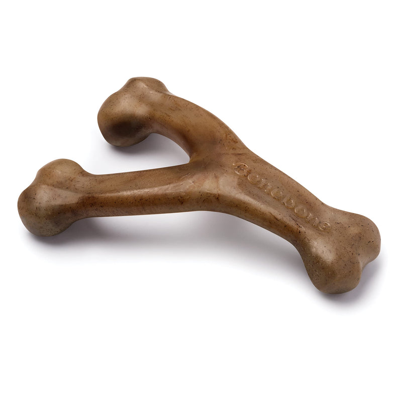 Benebone Wishbone Durable Dog Chew Toy for Aggressive Chewers, Real Bacon, Made in USA, Medium - BeesActive Australia