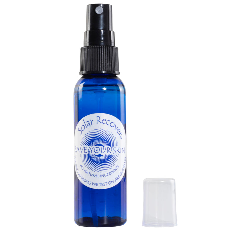 Solar Recover After Sun Moisturizing Spray Travel Size (2 Ounce) - Hydrating Facial & Body Mist - 2460 Sprays of Sunburn Relief With Vitamin E & Calendula 1